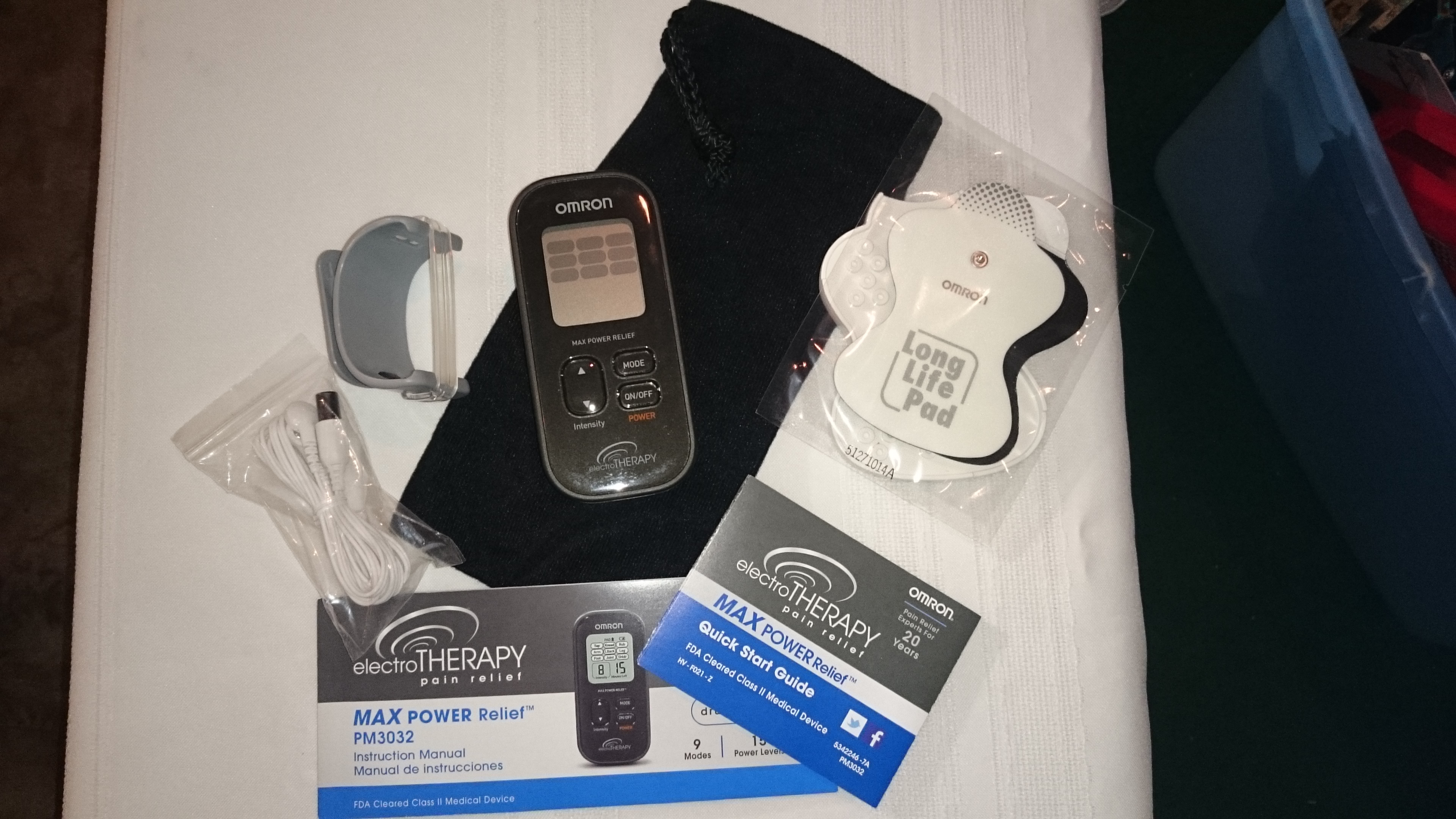 Review of the Omron MAX Power TENS Unit to Control Pain