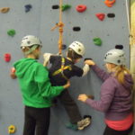 The Giant Steps climbing wall