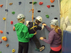 The Giant Steps climbing wall